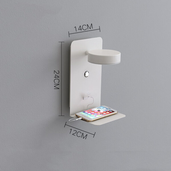 Bedroom Bedside Lamp Usb Port Mobile Phone Charging - Image 5