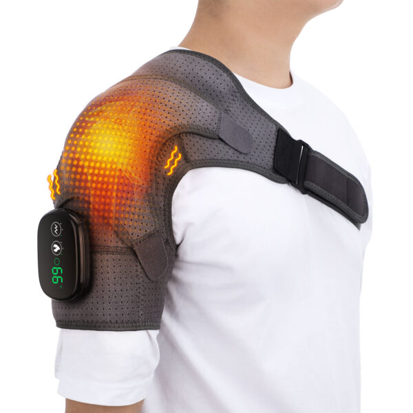 USB Rechargeable Convenient Electric Heating Shoulder Pad - Image 6